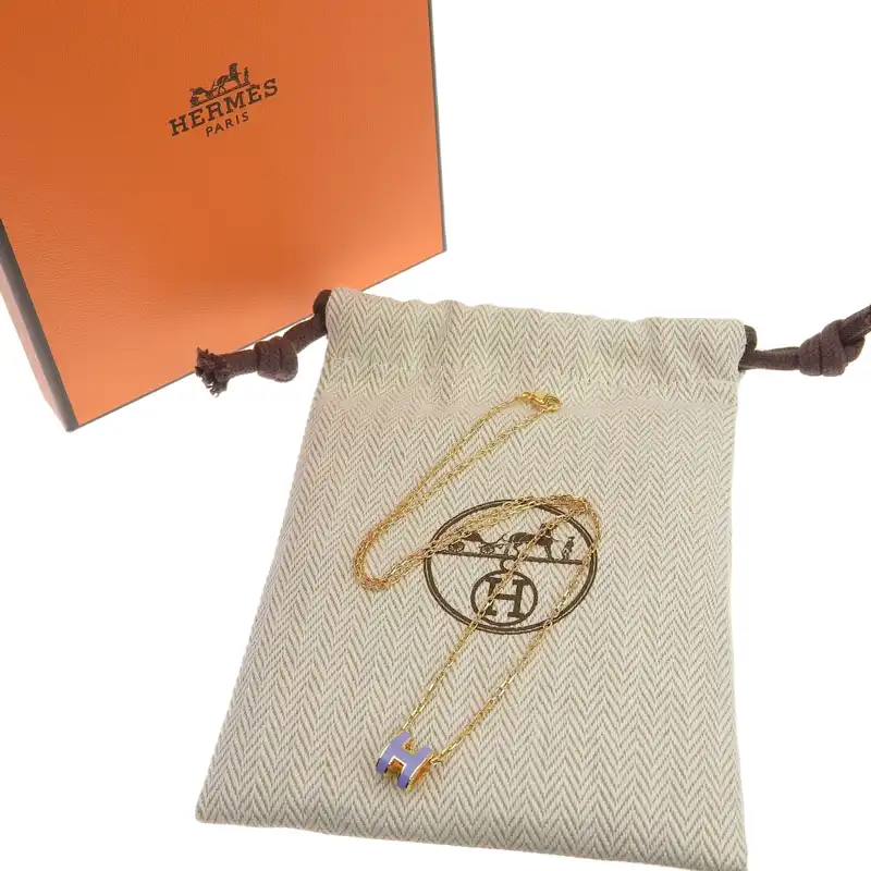 http://エルメス%20HERMES%20ミニポップアッシュ%20ネックレス%20GP%20ラベンター/ゴールド色%20中古%20HE0981