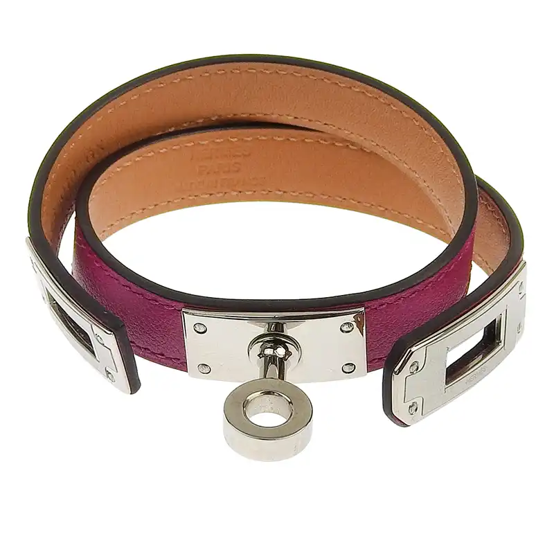 http://エルメス%20HERMES%20ケリー・ドゥブルトゥール%20ブレスレット%20スイフト%20パープル%20#T2%20A刻印%202017年%20中古%20HE0986