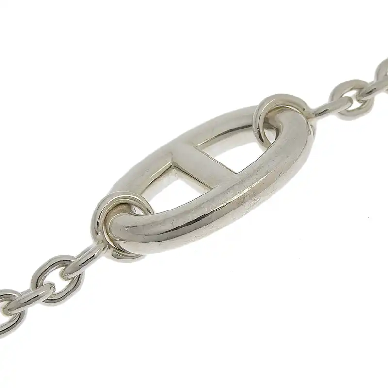 http://エルメス%20HERMES%20シェーヌダンクル%20ファランドール%20ブレスレット%20SV%20中古%20HE0989