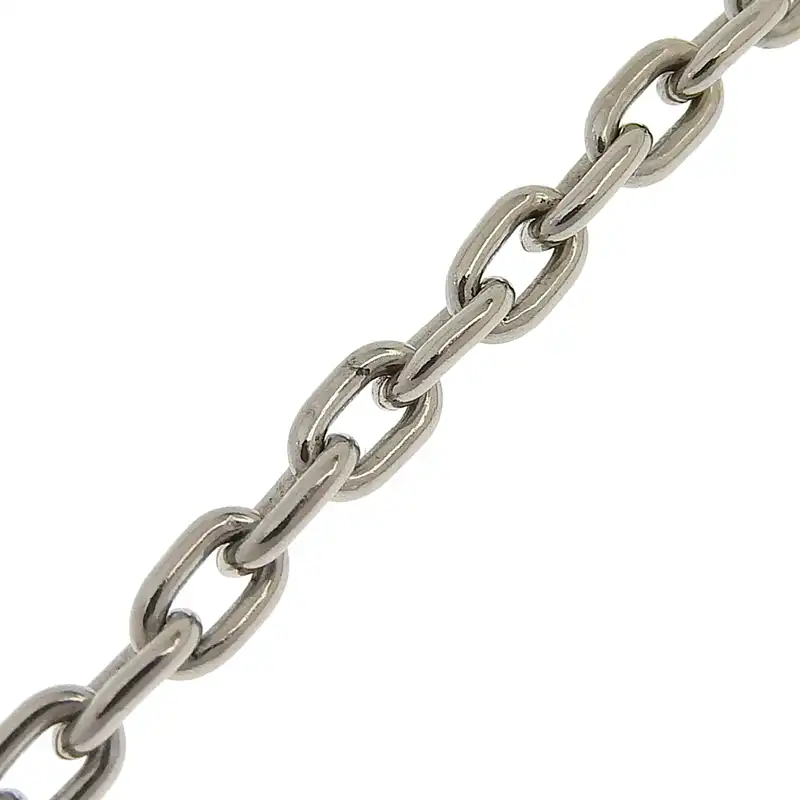 http://エルメス%20HERMES%20エリオス・シュバル%20ネックレス%20メタル/エナメル%20シルバー色/ブルー系%20中古%20HE1109