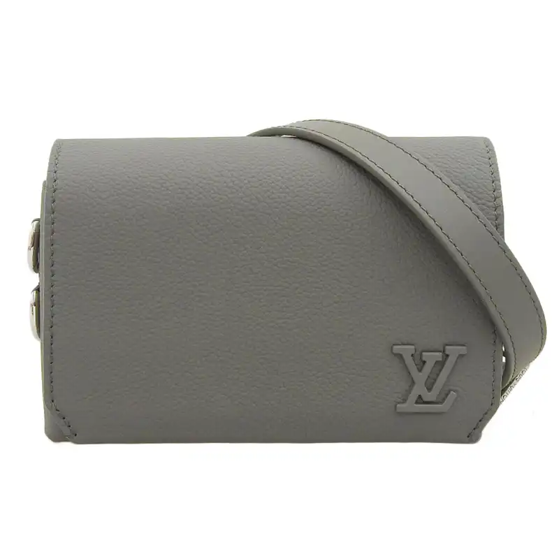 ルイヴィトン LOUIS VUITTON LVアエログラム ファストライン・ウェアラブルウォレット ショルダーバッグ カーキ M82086 中古 LV1668