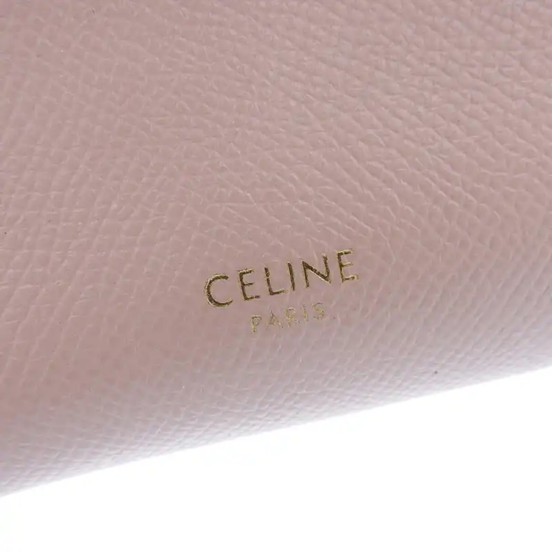 http://セリーヌ%20CELINE%20ナノ%20ベルトバッグ%202WAYバッグ%20ハンドバッグ%20ショルダーバッグ%20レザー%20ピンク%20中古%20OB2178