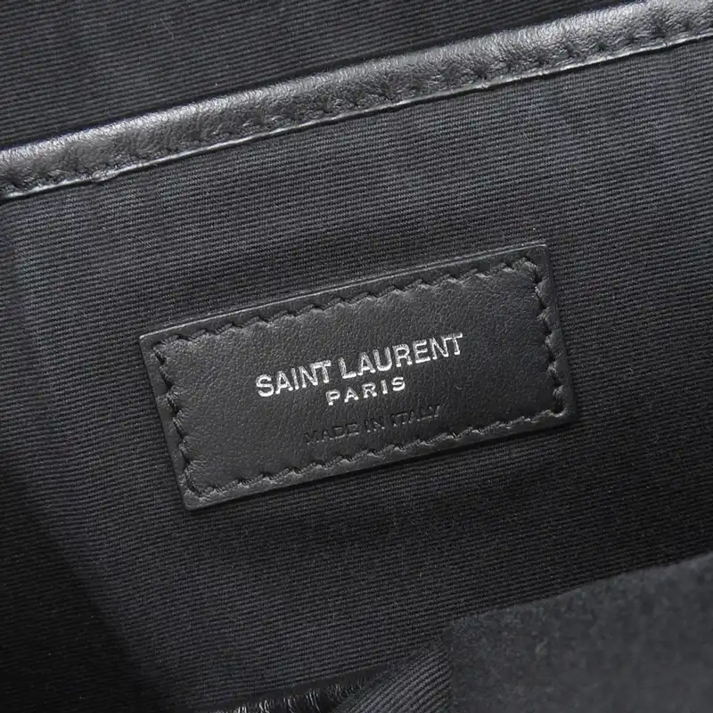 http://サンローラン%20SAINT%20LAURENT%20シティミニ%20バックパック%20リュックサック%20キャンバス/レザー%20ブラック%20中古%20OB2236