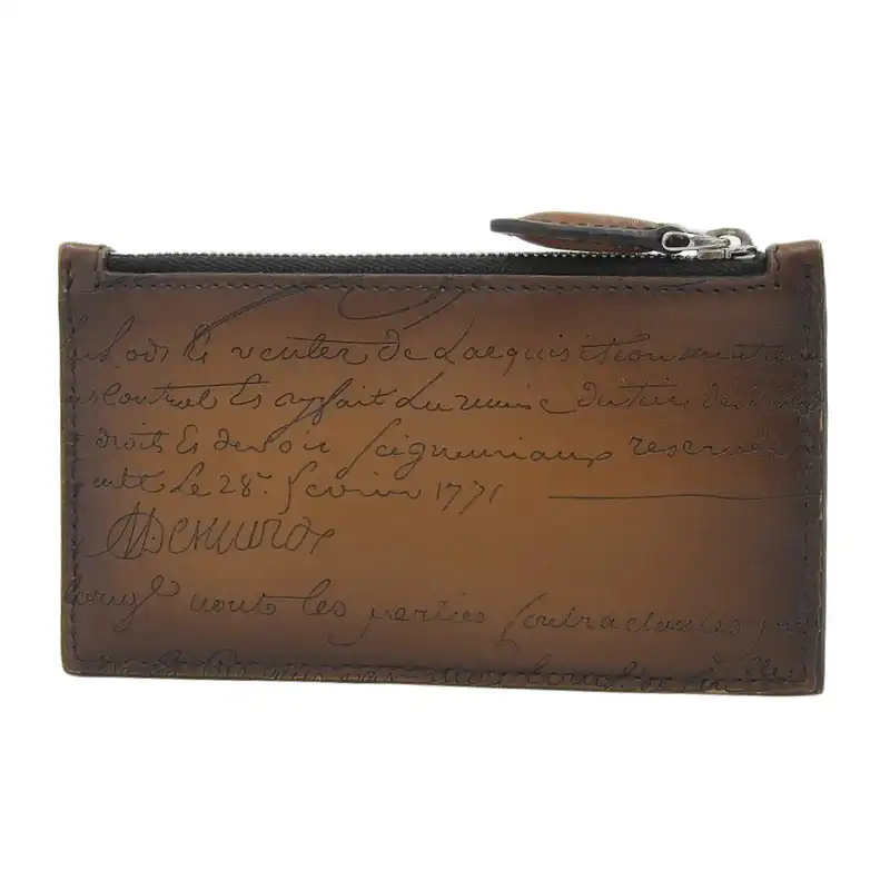 http://ベルルッティ%20BERLUTI%20コア%20マキシ%20スクリットレザー%20ロング%20ジップ%20カードホルダー%20ブラウン%20KOA_MAXI_NEO-JOUR-V2%20中古%20OBB0572