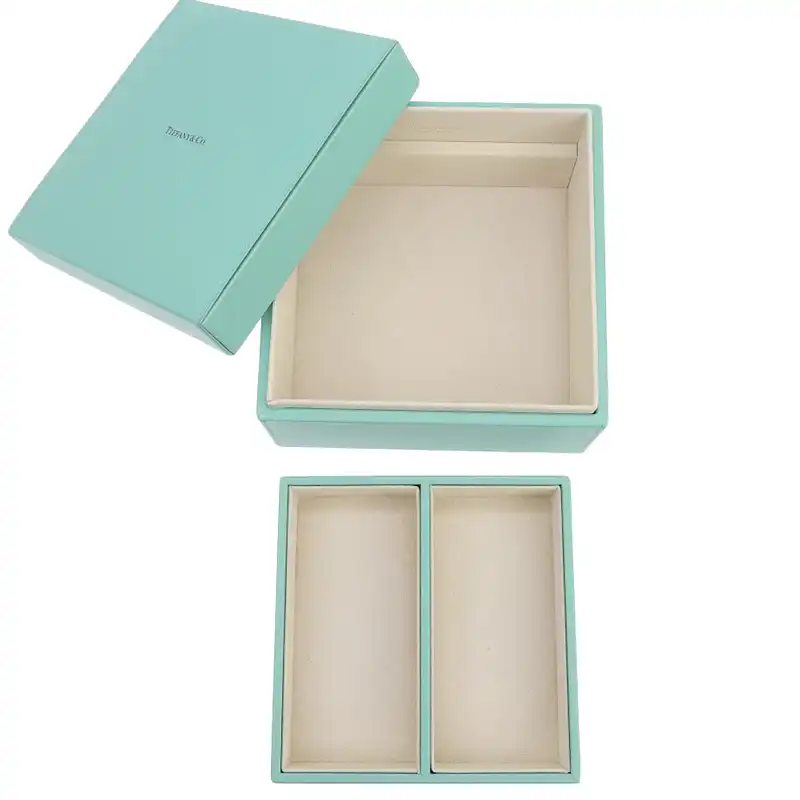 http://ティファニー%20TIFFANY%20&%20Co.%20ジュエリーボックス%20ティファニーブルー%20中古%20TI0145