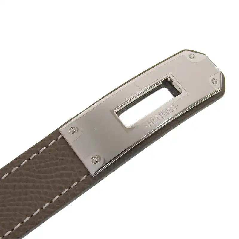http://エルメス%20HERMES%20ケリーベルト%20エプソン%20エトゥープ%20シルバー金具%20W刻印%202024年%20美品%20HE1005