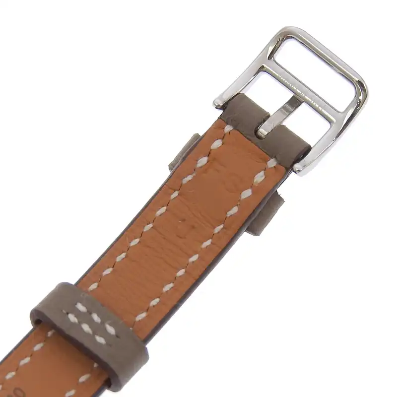 http://エルメス%20HERMES%20ナンタケットPM%20レディース%20クォーツ%20腕時計%20SS/革%20ホワイト文字盤%20U刻印%202022年%20NA2.110%20中古%20HE1010