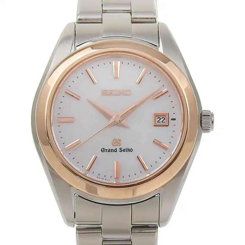 セイコー SEIKO グランドセイコー レディース クォーツ 腕時計 SS PG シェル文字盤 4J52-OABO 中古 OW0447