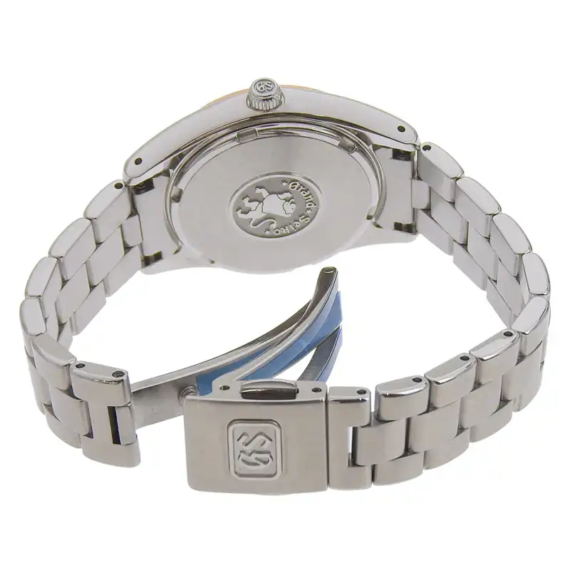 http://セイコー%20SEIKO%20グランドセイコー%20レディース%20クォーツ%20腕時計%20SS%20PG%20シェル文字盤%204J52-OABO%20中古%20OW0447