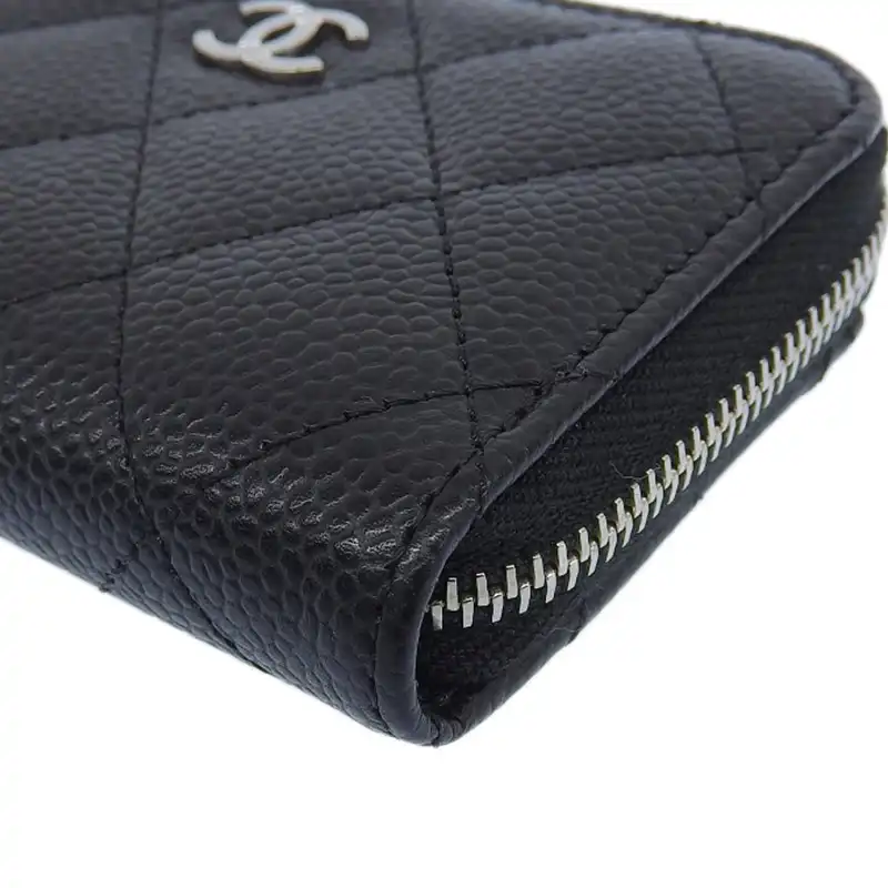 http://シャネル%20CHANEL%20マトラッセ%20コインケース%20コインパース%20小銭入れ%20クラシック%20ジップ%20キャビアスキン%20ブラック%20AP0216%20美品%20CH0983