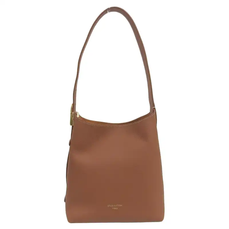 ルイヴィトン LOUIS VUITTON ロウキー・ホーボーPM ショルダーバッグ レザー コニャック M25354 中古 LV1669