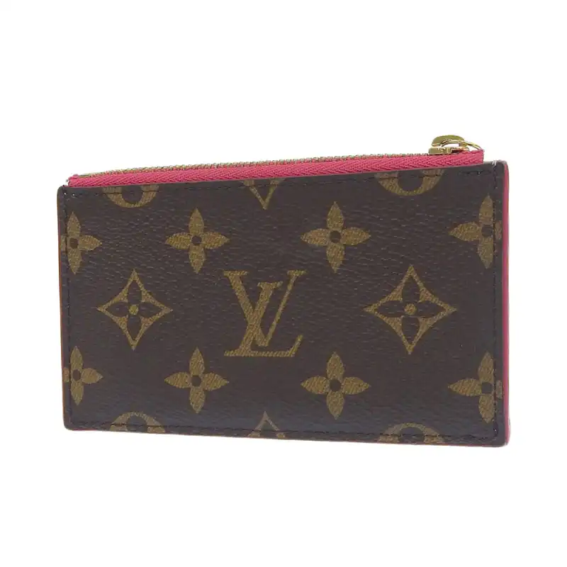 http://ルイヴィトン%20LOUIS%20VUITTON%20モノグラム%20ポルトカルトジップ%20コインケース%20カードケース%20フラワー%20ピンク%20M67494%20中古%20LV1674