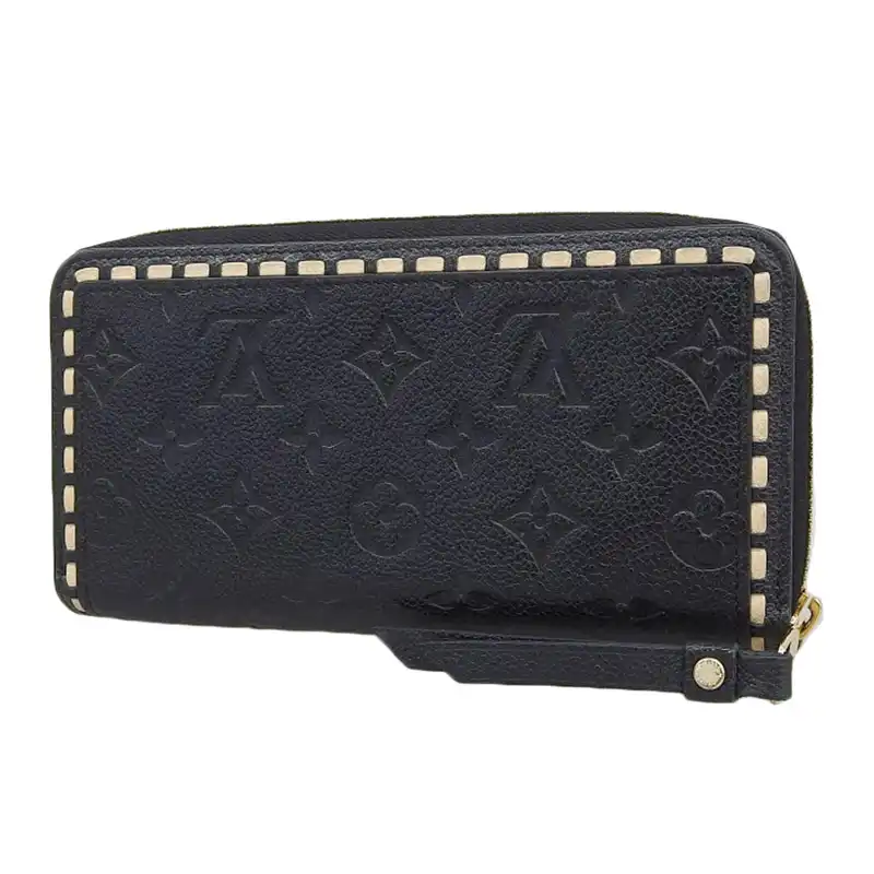 http://ルイヴィトン%20LOUIS%20VUITTON%20モノグラム・アンプラント%20ジッピーウォレット%20長財布%20ノワール%20M64805%20中古%20LV1681