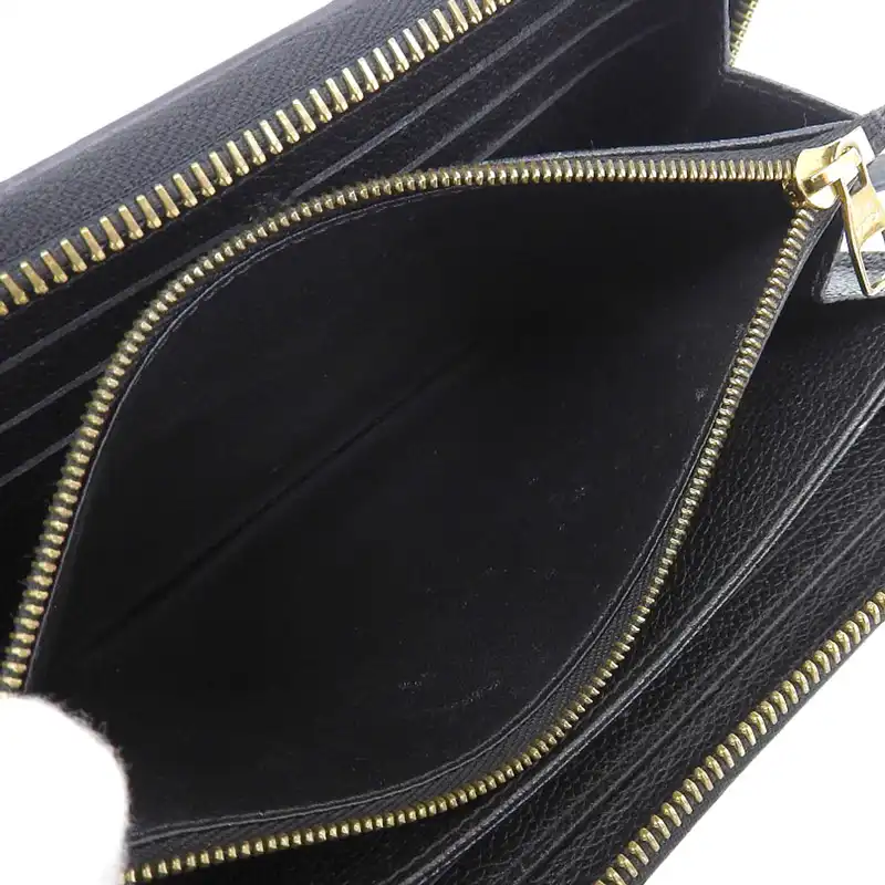 http://ルイヴィトン%20LOUIS%20VUITTON%20モノグラム・アンプラント%20ジッピーウォレット%20長財布%20ノワール%20M64805%20中古%20LV1681