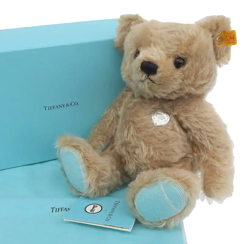 http://ティファニー%20TIFFANY%20&%20Co.%20リターントゥティファニー%20ラブクラシック%20テディベア%20シュタイフコラボ%20683275%20美品%20TI0346