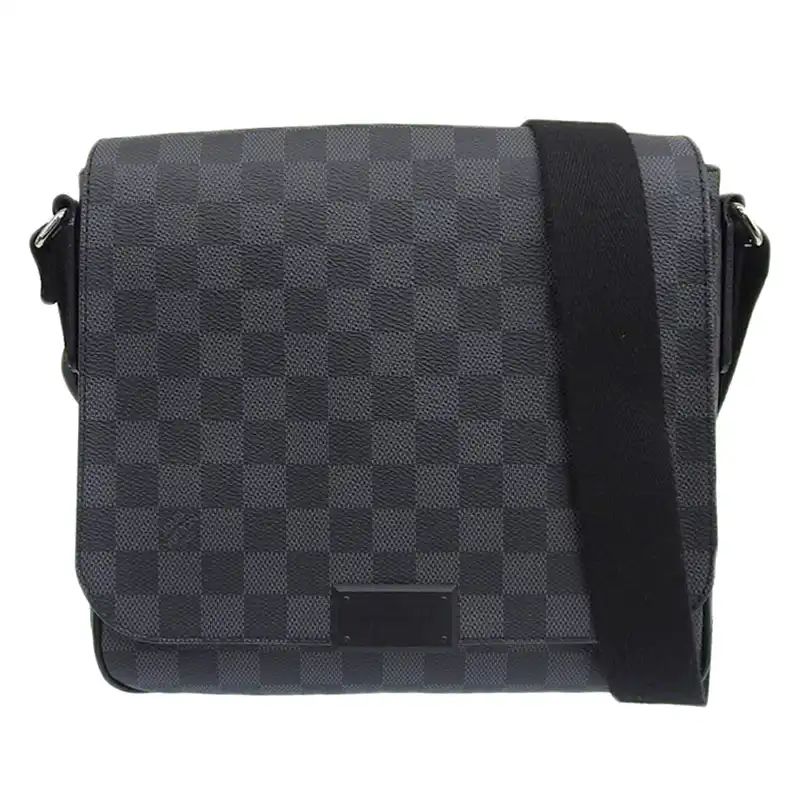 ルイヴィトン LOUIS VUITTON ダミエ・グラフィット ディストリクトPM ショルダーバッグ 斜め掛けショルダー N41260 中古 LV1685