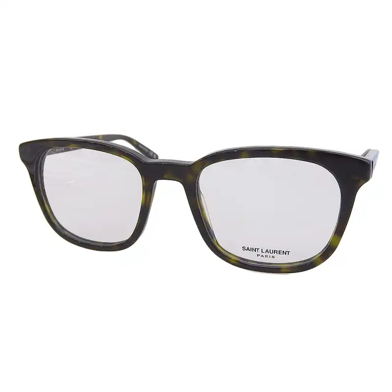 http://サンローラン%20SAINT%20LAURENT%20メガネフレーム%20ウエリントン型%20ブラウン/グリーン%2051□20-145%20中古%20OBJ0497