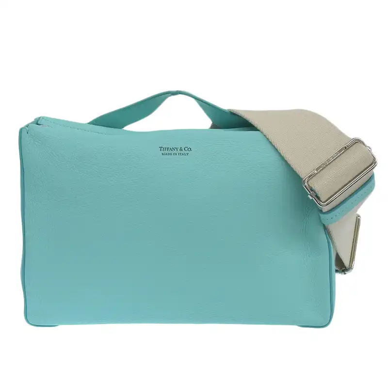 http://ティファニー%20TIFFANY%20&%20Co.%202WAYバッグ%20ショルダーバッグ%20ハンドバッグ%20レザー%20ブルー%20美品%20TI0347