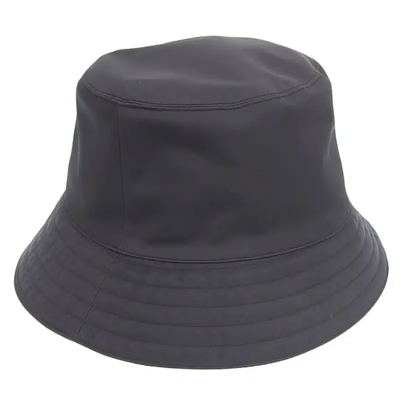 http://エルメス%20HERMES%20バケットハット%20帽子%20ナイロン%20グレー%20#58%20中古%20HE1032