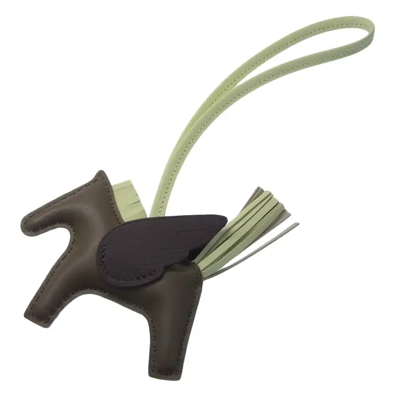 エルメス HERMES ロデオペガサスPM アニョーミロ エトゥープ ルージュセリエ ジョーヌミルトン W刻印 2024年 美品 HE1038