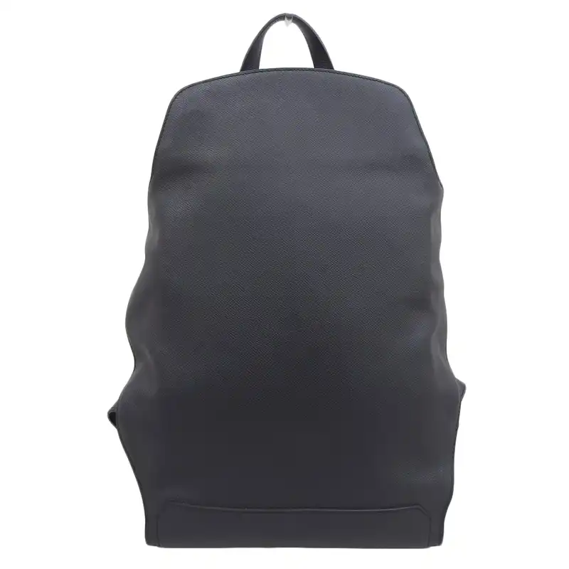 エルメス HERMES シティバッグ27 バックパック リュックサック エプソン ブラック X刻印 2016年 中古 HE1052