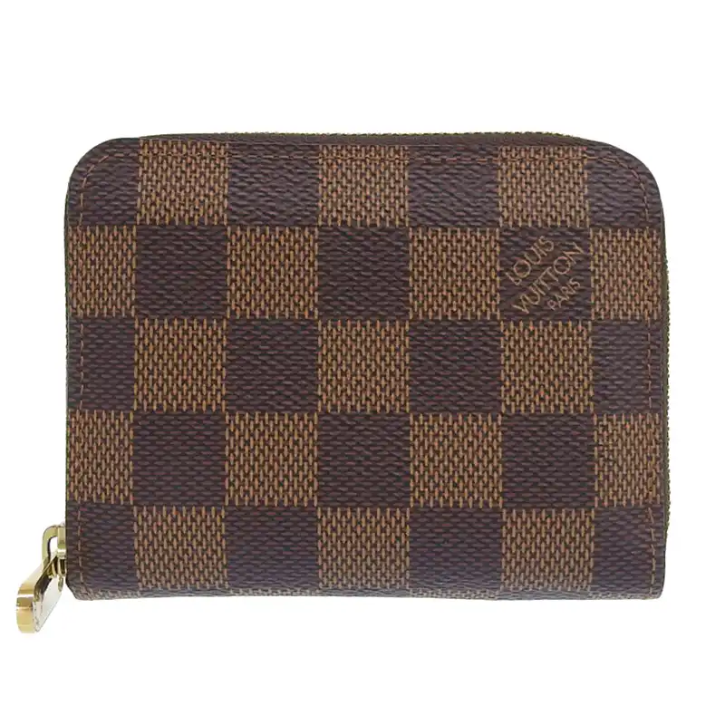 ルイヴィトン LOUIS VUITTON ダミエ ジッピー・コインパース コインケース コンパクトウォレット 小銭入れ M63070 中古 LV1818