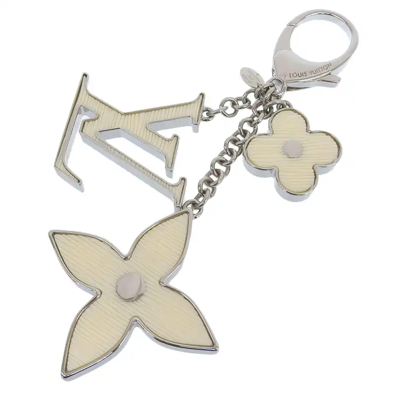 ルイヴィトン LOUIS VUITTON ビジューサック・フルールドゥ エピ バッグチャーム イヴォワール M65085 中古 LV1819