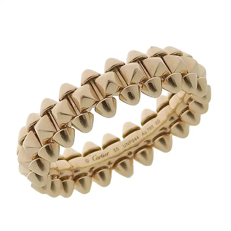 カルティエ CARTIER クラッシュドゥカルティエ リング K18 #55 14.5号 中古 CA0482