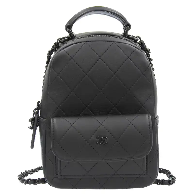 http://シャネル%20CHANEL%20マトラッセ%202WAYバッグ%20バックパック%20ミニリュック%20ショルダー%20レザー%20ブラック%202025シリーズ%20AP3753%20美品%20CH1014