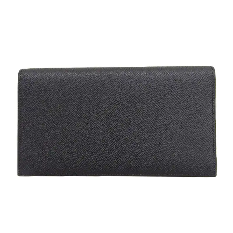 エルメス HERMES MC2フレミング 長財布 ロングウォレット エプソン ノワール B刻印 2023年 美品 HE1081