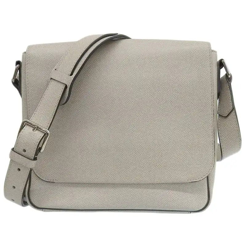 ルイヴィトン LOUIS VUITTON タイガ ロマンPM ショルダーバッグ グレー M32733 中古 LV1828