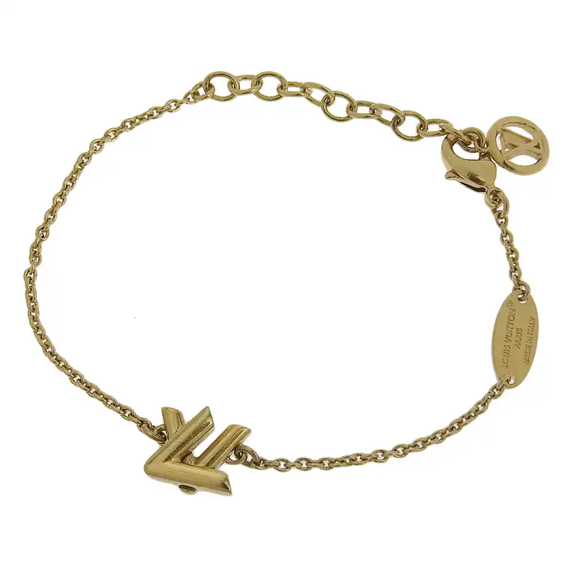 ルイヴィトン LOUIS VUITTON ブレスレット GO-14 GP ゴールド色 M1608A 中古 LV1842