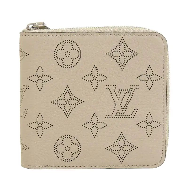 ルイヴィトン LOUIS VUITTON マヒナ ジッピーコンパクトウォレット 二つ折り財布 ガレ M81558 中古 LV1886