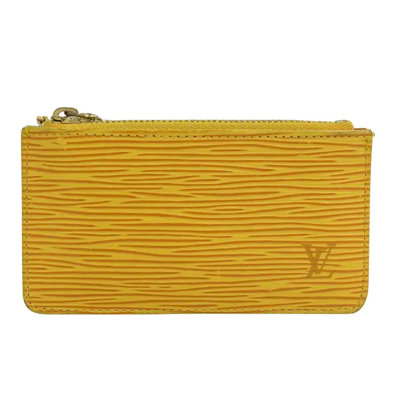 ルイヴィトン LOUIS VUITTON エピ ポシェット・クレ コインケース イエロー M63809 中古 LV1887