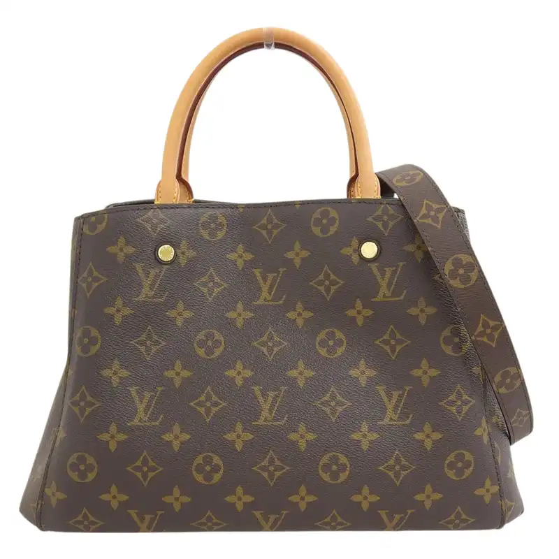 ルイヴィトン LOUIS VUITTON モノグラム モンテーニュMM 2WAYバッグ ハンドバッグ ショルダーバッグ M41056 中古 LV1889