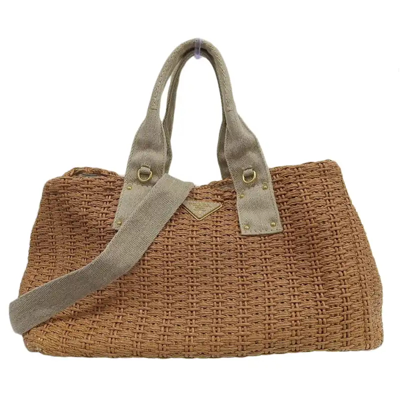 シャネル CHANEL コココクーン トートバッグ ナイロン レザー シルバー 15番台 中古 CH1035