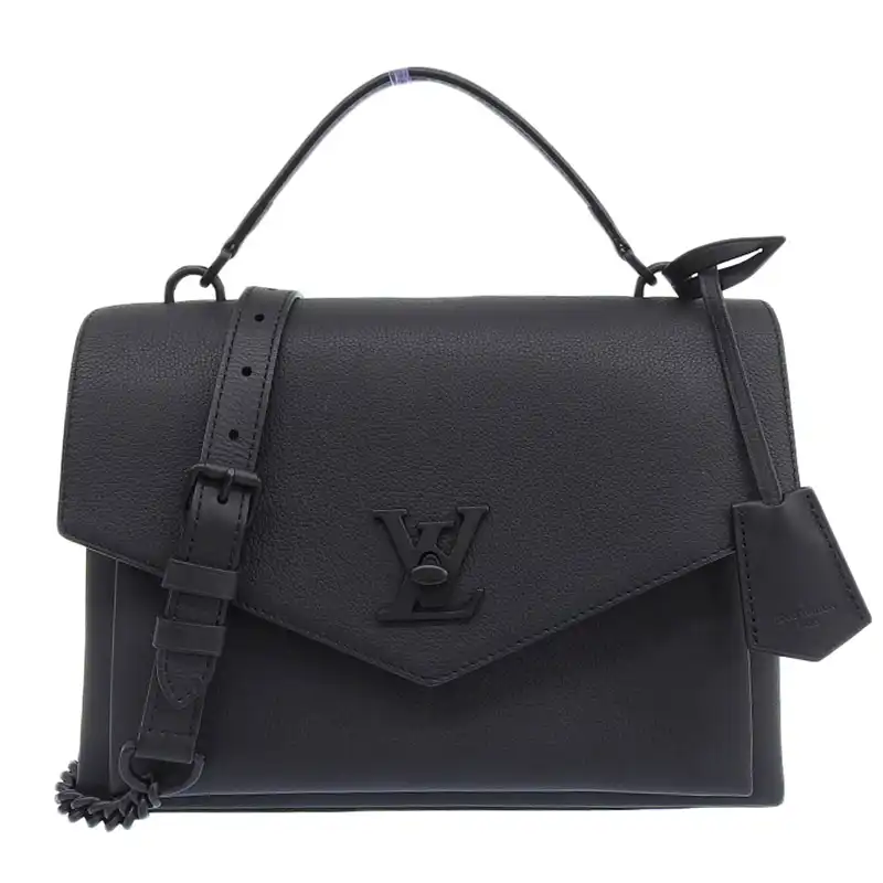 ルイヴィトン LOUIS VUITTON マイロックミー 2WAY ハンドバッグ ショルダーバッグ レザー ノワール M55816 中古 LV1852