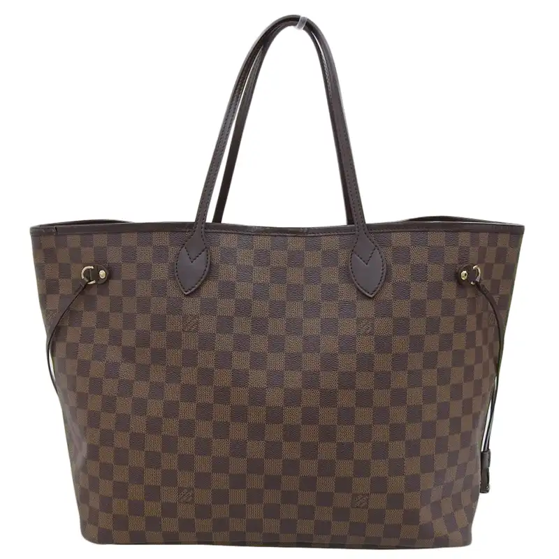 ルイヴィトン LOUIS VUITTON ダミエ ネヴァーフルGM トートバッグ エベヌ N51106 中古 LV1864
