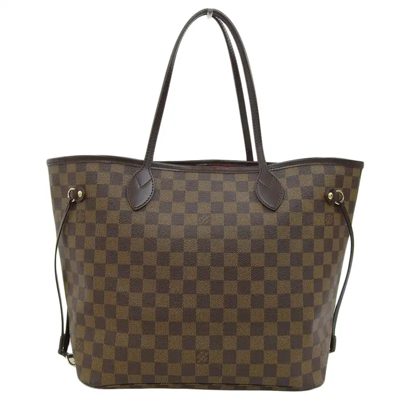 ルイヴィトン LOUIS VUITTON ダミエ ネヴァーフルMM トートバッグ エベヌ N51105 中古 LV1873