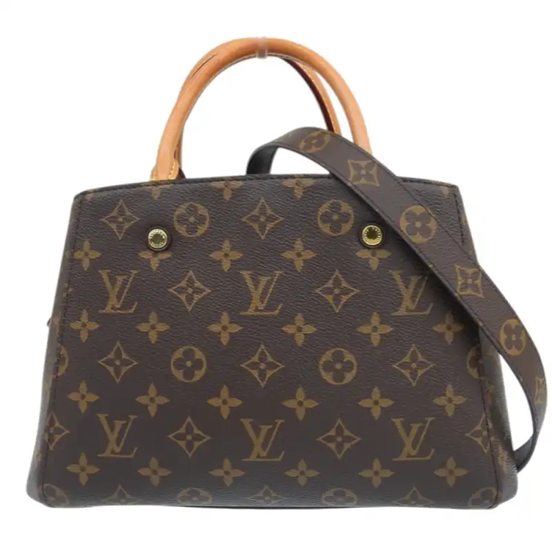 ルイヴィトン LOUIS VUITTON モノグラム モンテーニュBB 2WAYバッグ ハンドバッグ M41055 中古 LV1705