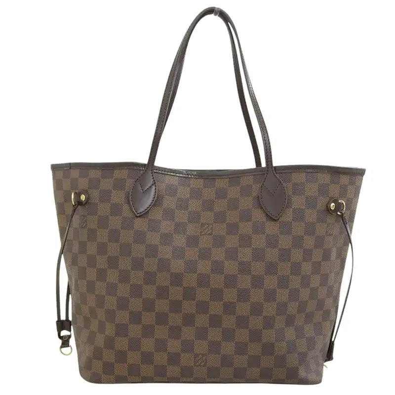 ルイヴィトン LOUIS VUITTON ダミエ ネヴァーフルMM トートバッグ N51105 中古 LV1891