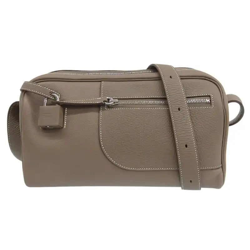 エルメス HERMES プティクーリエ ショルダーバッグ エヴァーカラー/トリヨンクレマンス エトゥープ W刻印 2024年 中古 HE1132