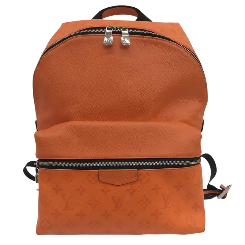 ルイヴィトン LOUIS VUITTON タイガラマ ディスカバリーバックパック バックパック リュックサック オレンジ M30410 中古 LV1722