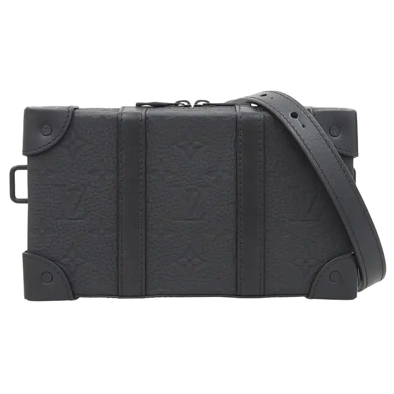 ルイヴィトン LOUIS VUITTON モノグラム トリヨン ソフトトランク ウォレット クロスボディ ノワール M80224 中古 LV1727