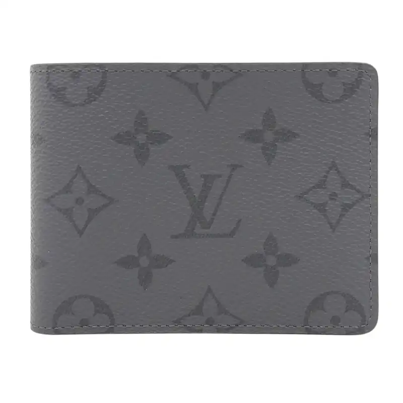 ルイヴィトン LOUIS VUITTON モノグラム エクリプス ポルトフォイユ スレンダー 二つ折り財布 M80906 中古 LV1734