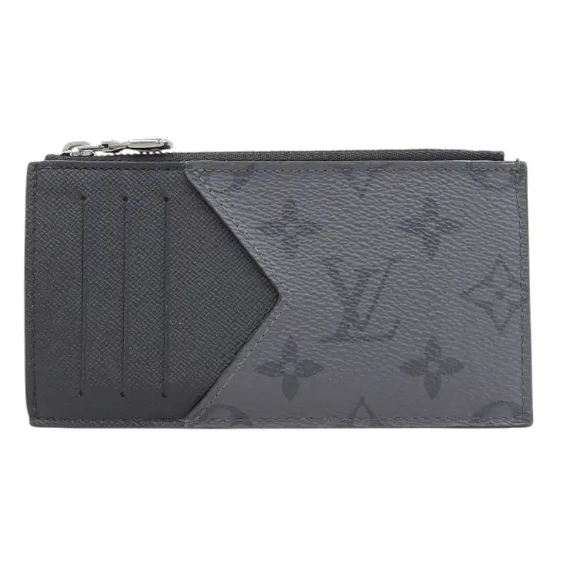 ルイヴィトン LOUIS VUITTON モノグラム エクリプス コインカード ホルダー コインケース カードケース M69533 中古 LV1898