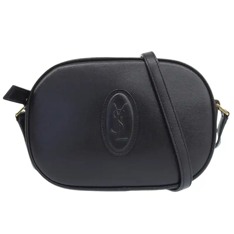 http://サンローラン%20SAINT%20LAURENT%20カメラバッグ%20ショルダーバッグ%20レザー%20ブラック%20582673%20中古%20OB2554