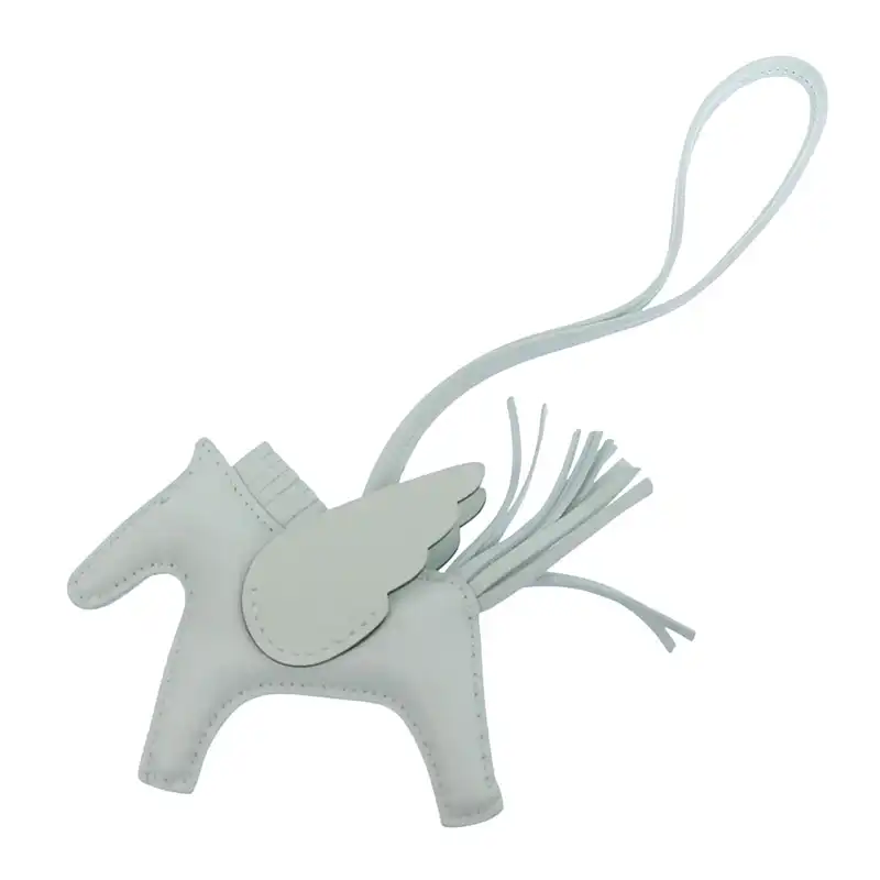 エルメス HERMES ロデオペガサスPM バッグチャーム アニョーミロ ライトグリーン W刻印 2024年 美品 HE1149