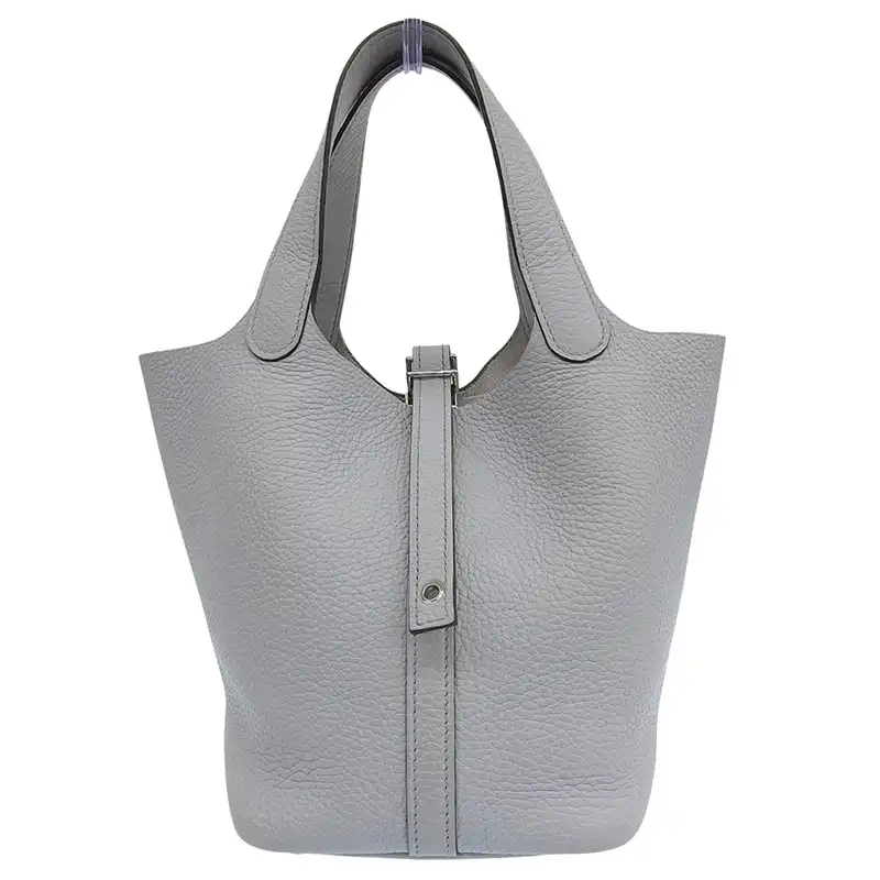 エルメス HERMES ピコタンロックPM ハンドバッグ トリヨンクレマンス パールグレー Z刻印 2021年 中古 HE1150