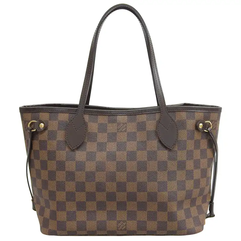 ルイヴィトン LOUIS VUITTON ダミエ ネヴァーフルPM トートバッグ エベヌ N51109 中古 LV1767